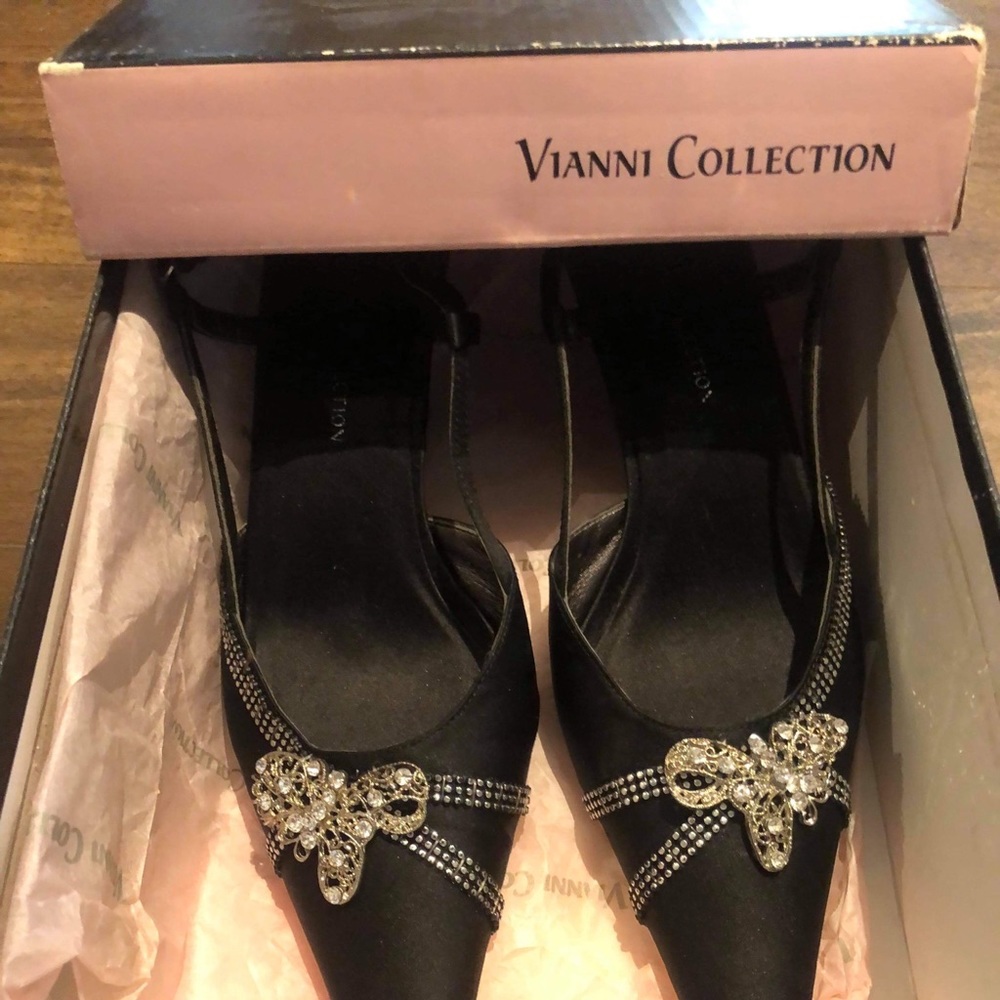 Satin Vivianni Collection Heels